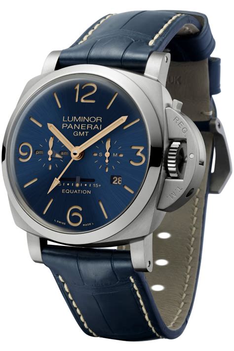 panerai equation of time gold|Panerai equation of time titanio.